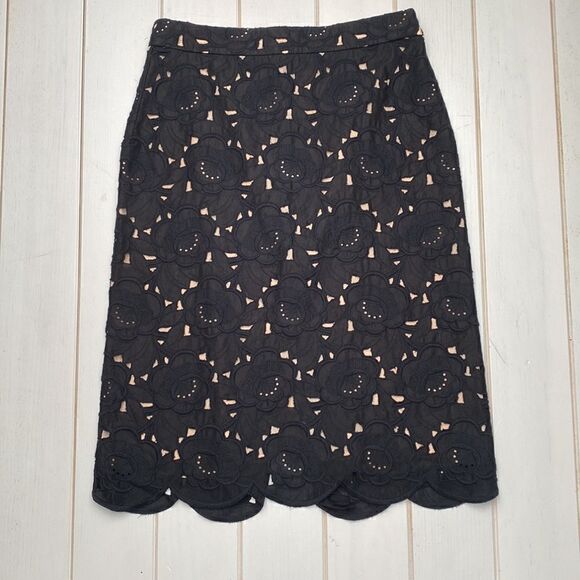 J.Crew Collection Austrian Lace Pencil Skirt - Picture 9 of 11